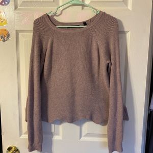 Thick mauve sweater